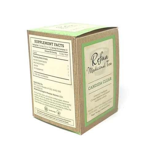 Refua Medicinal's candida clear tea.